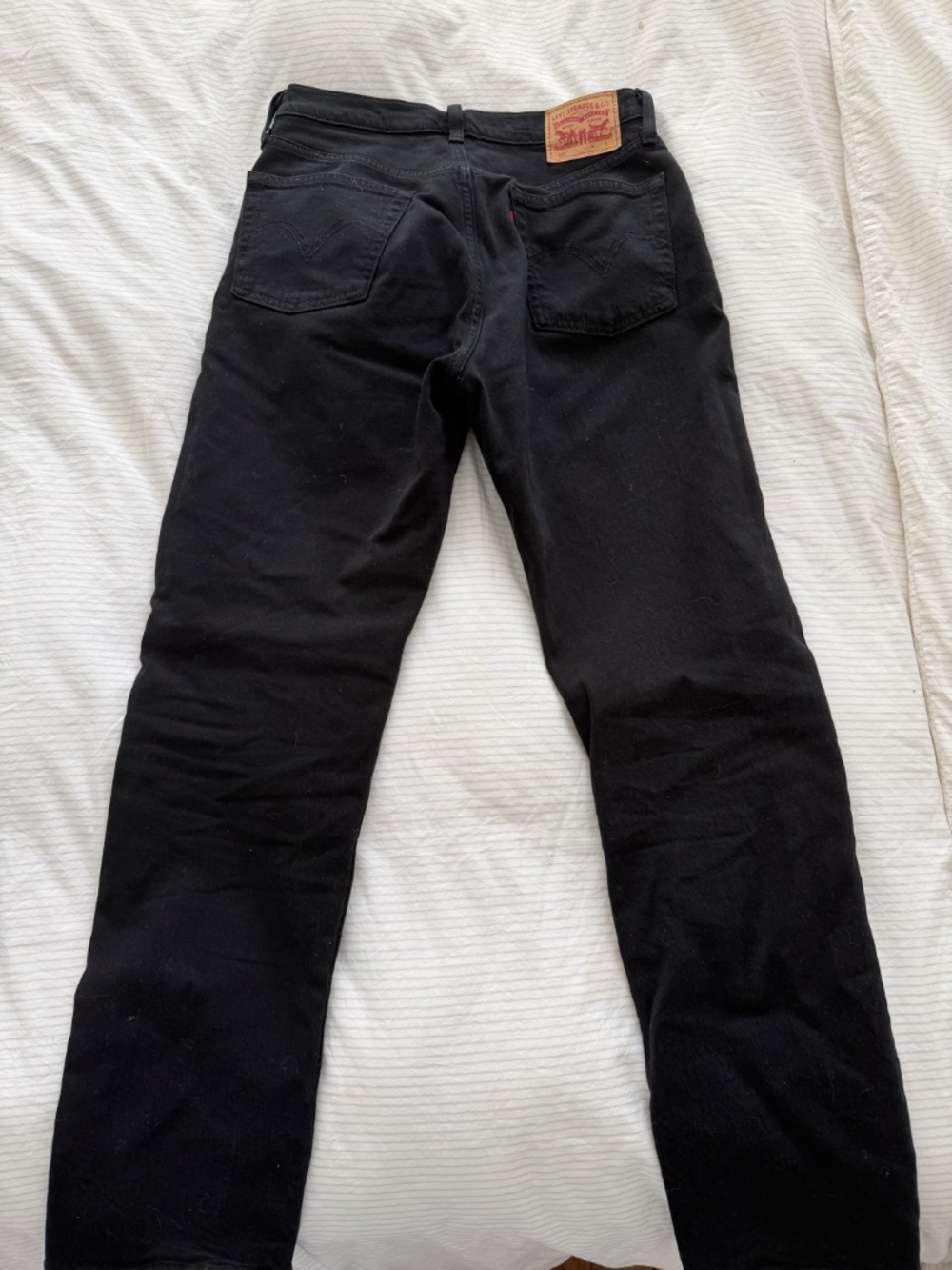 Black Levi Jeans - 501's - Worn Once Size 27 L30
